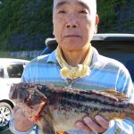 札幌市の清水さんが釣った50cmのシマゾイ