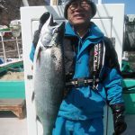 札幌市の佐藤さんが釣った3.0kg