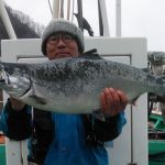 佐藤さんがまた釣りました5.8kg