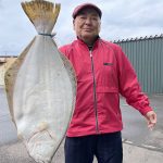 佐藤憲司さんがイカで釣った81kg,6.3kg