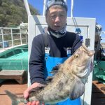 札幌市の吉田さんが釣った大物ホッケ55cm
