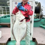 若林憲正さんが大物をゲット！85cm