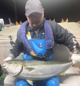 明見丸で村川さんの12.3kg