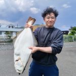 戀塚さんが釣った74.8cm,4.35kg
